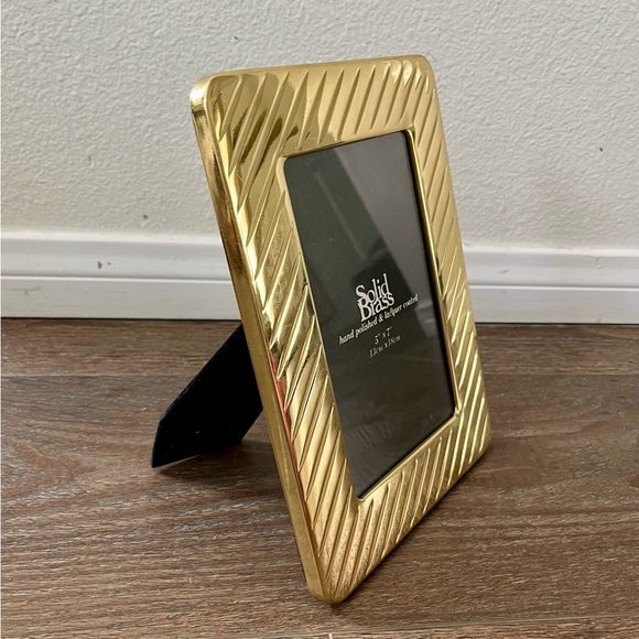 Solid Brass Picture Frame - Picture 9 of 12